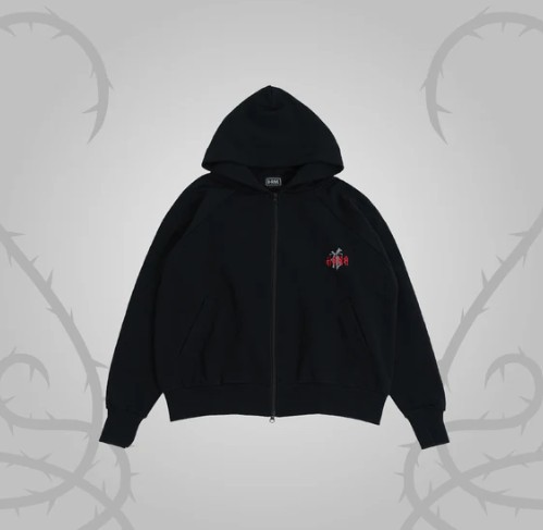 Born to Bloom｜HANAロゴパーカー着用&サイズ感レビュー